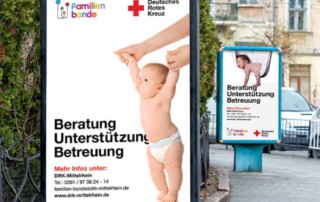 Brand Launch Billboard Design by Kelly Gold or German Red Cross